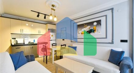 1+1 apartment in Oba area just 550 m from the sea