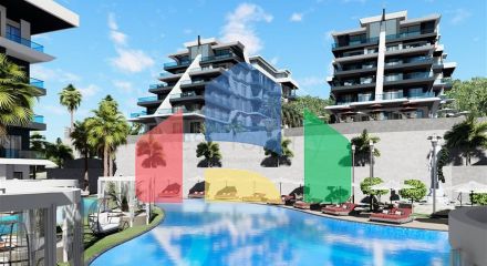 Luxury investment project in the Oba area