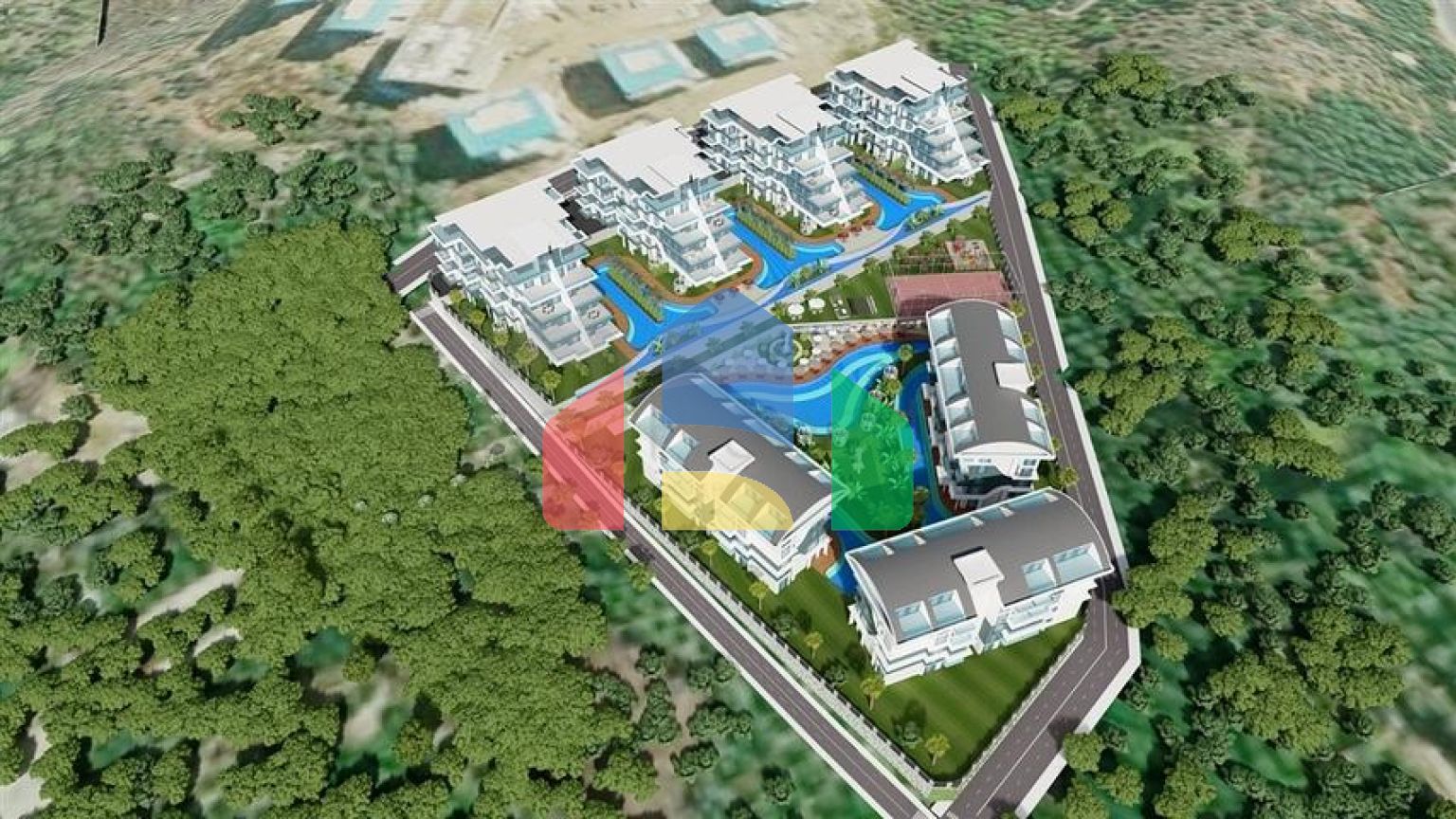 Роскошный инвестиционный проект в районе Оба