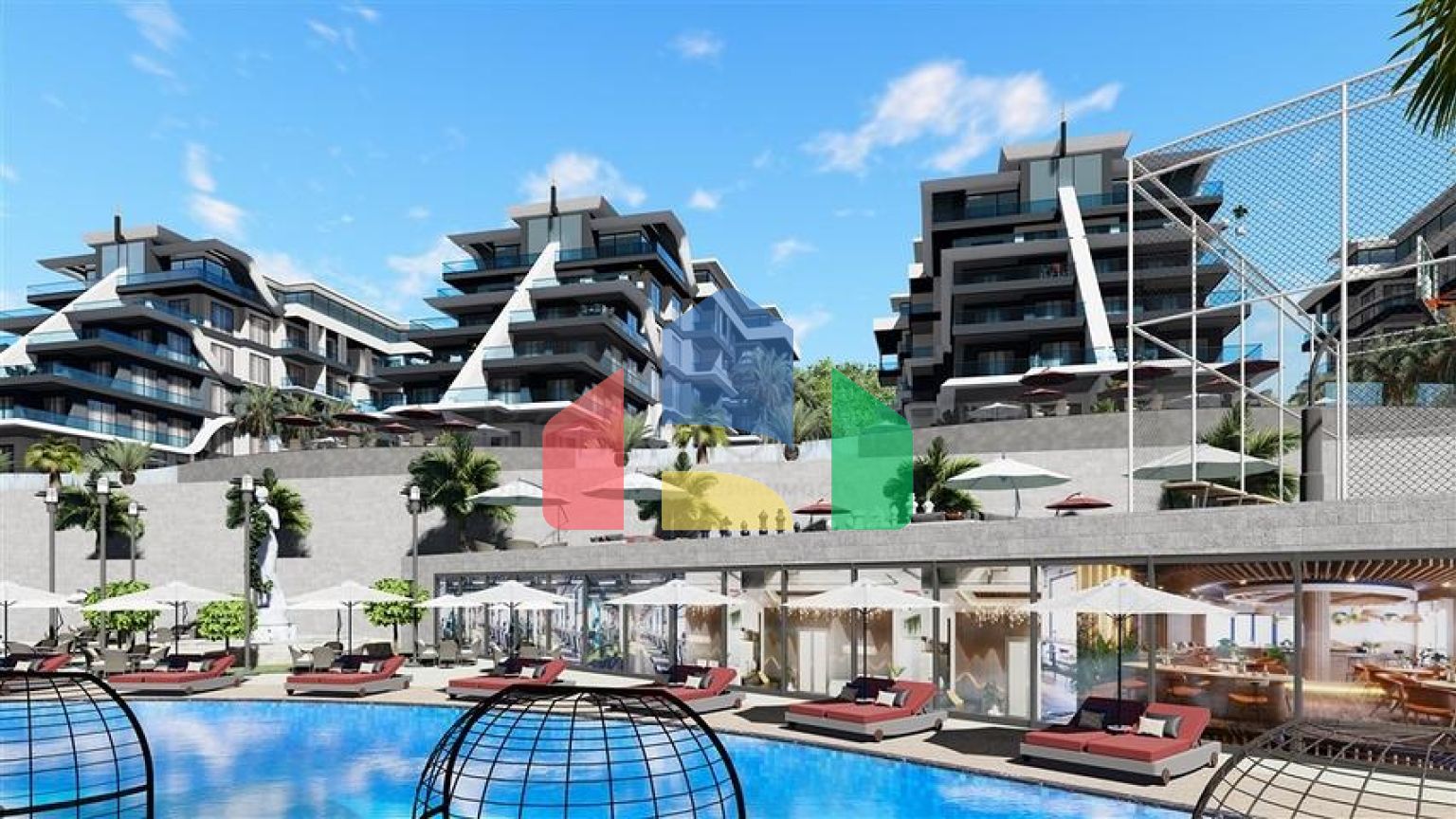 Роскошный инвестиционный проект в районе Оба