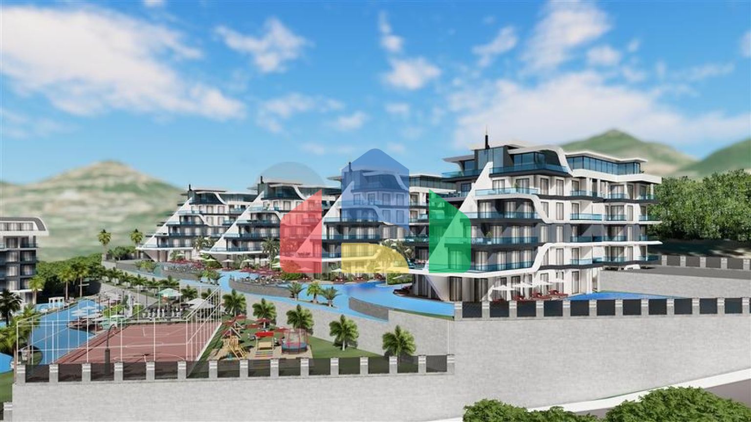 Роскошный инвестиционный проект в районе Оба