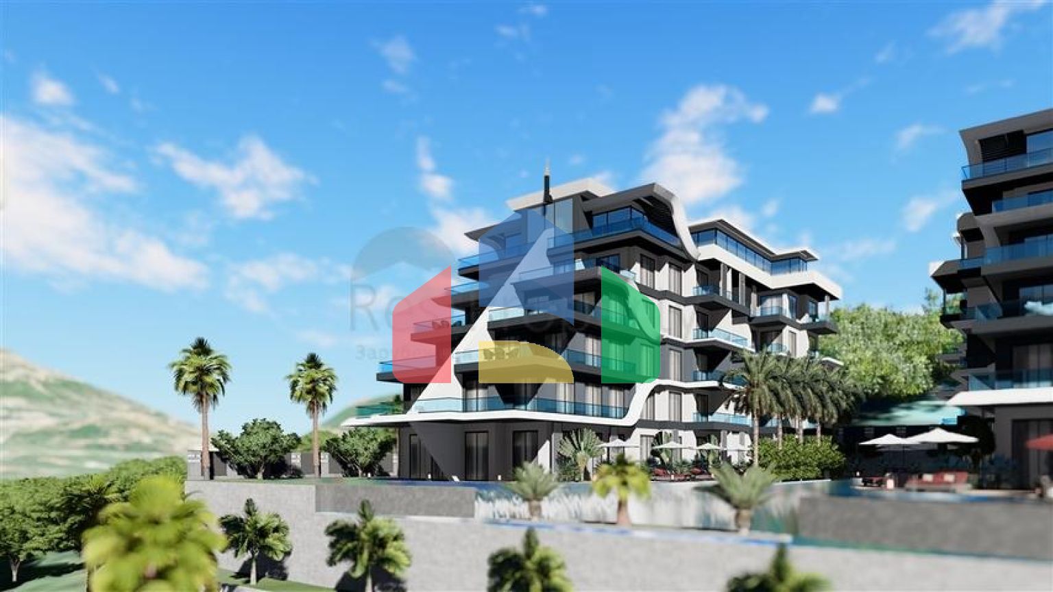 Роскошный инвестиционный проект в районе Оба