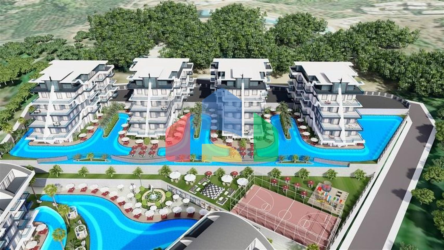 Роскошный инвестиционный проект в районе Оба