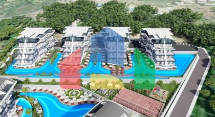 Роскошный инвестиционный проект в районе Оба