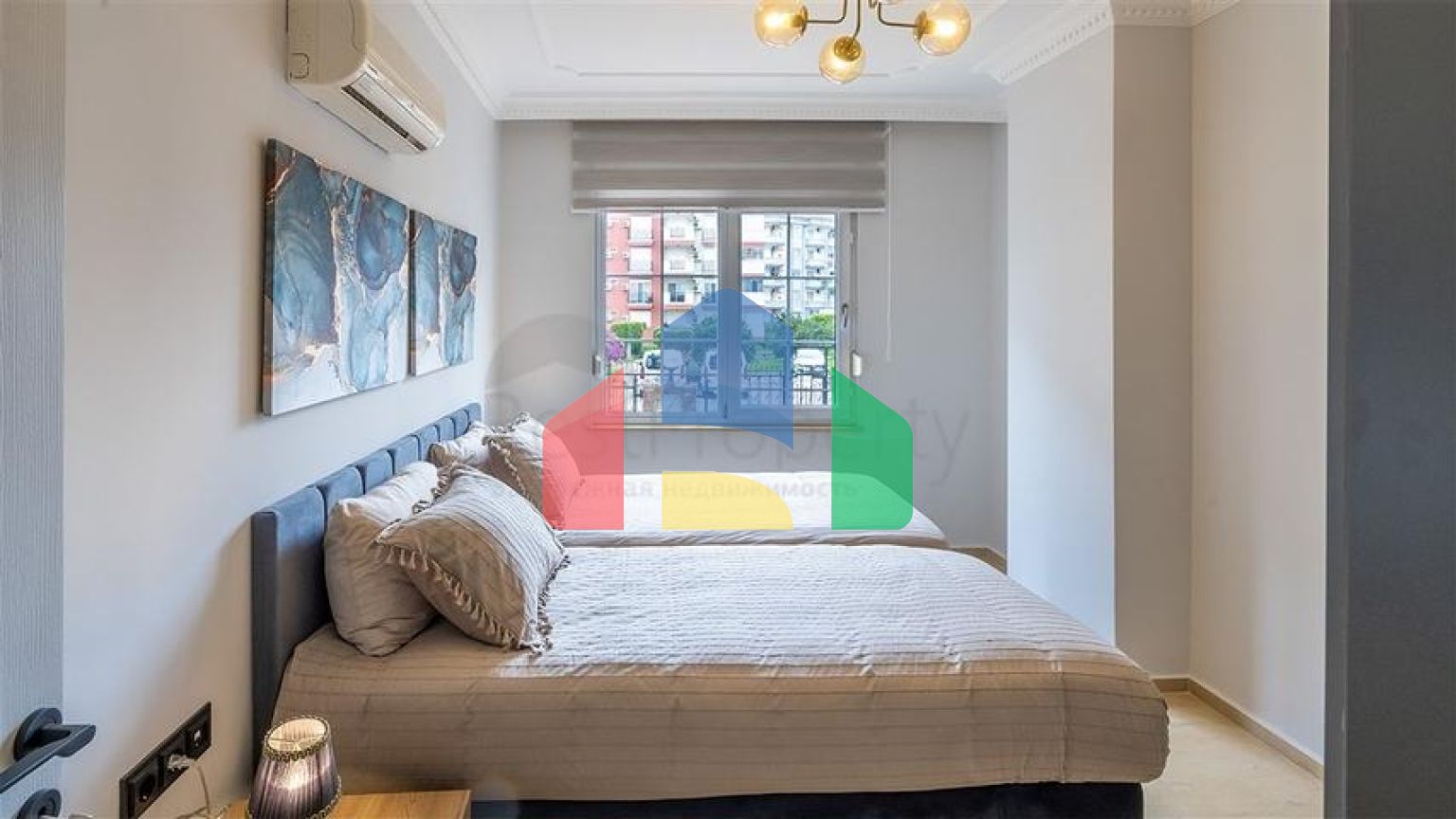 Квартиры 2+1 и 4+1 всего в 600 м от моря