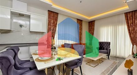 Buy Property in Alanya - 1 bedroom apt - under construction - Oba / Alanya