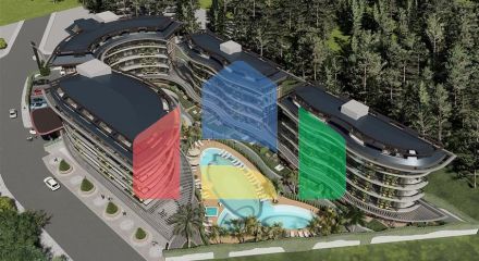 A large-scale investment project in the Oba area, 300 m from the sea