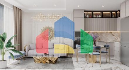 A large-scale investment project in the Oba area, 300 m from the sea
