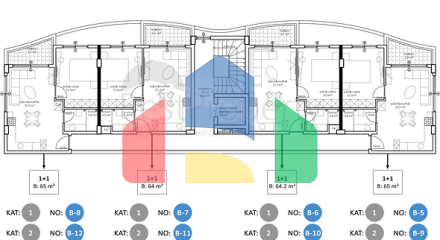 Масштабный инвестиционный проект в районе Оба в 300 м от моря