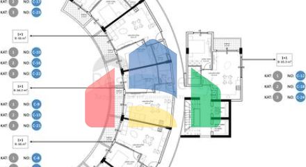 Масштабный инвестиционный проект в районе Оба в 300 м от моря