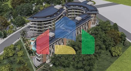 Масштабный инвестиционный проект в районе Оба в 300 м от моря