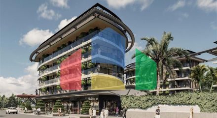 Масштабный инвестиционный проект в районе Оба в 300 м от моря