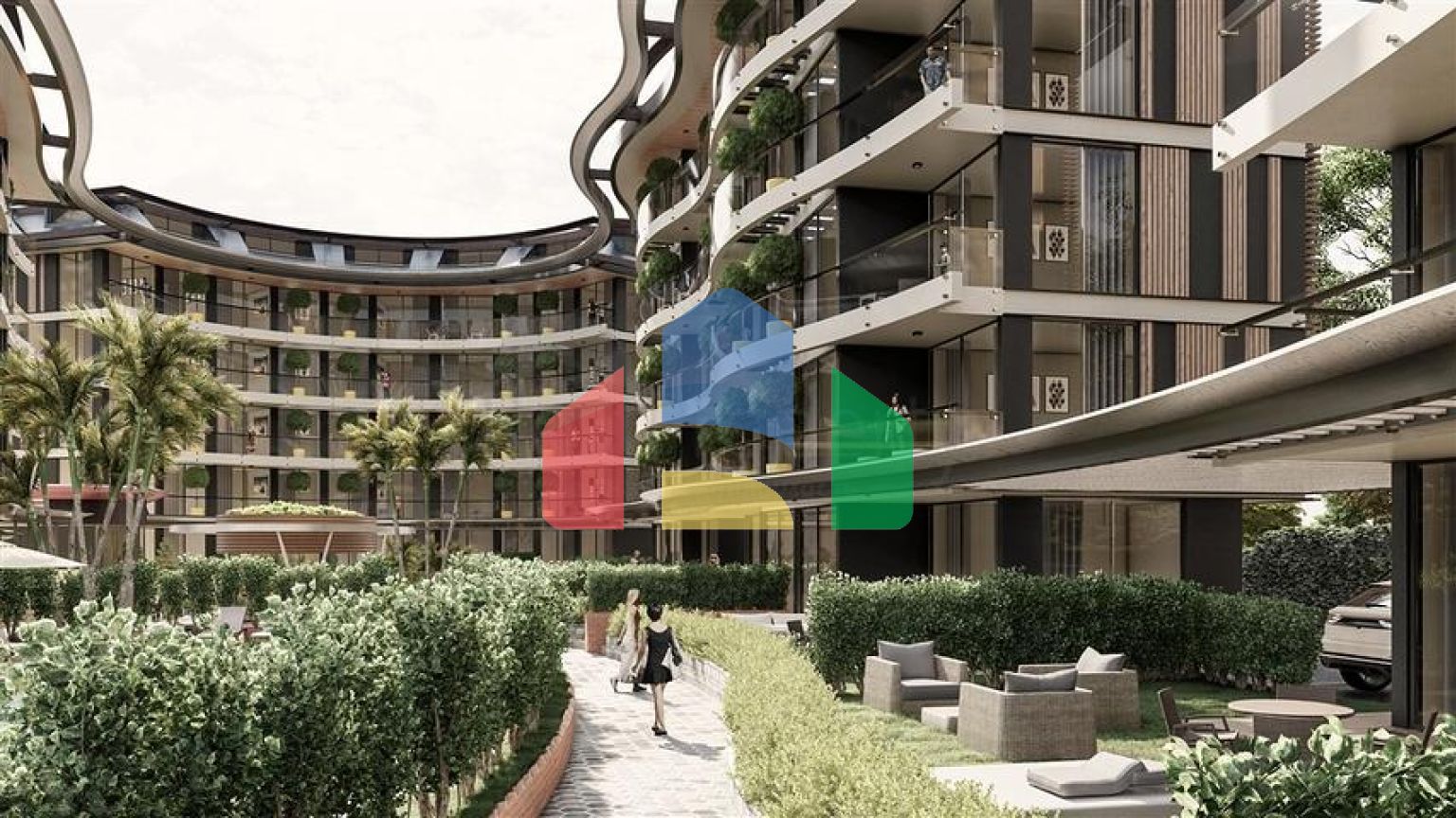 Масштабный инвестиционный проект в районе Оба в 300 м от моря