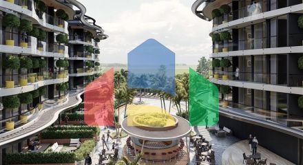 Масштабный инвестиционный проект в районе Оба в 300 м от моря