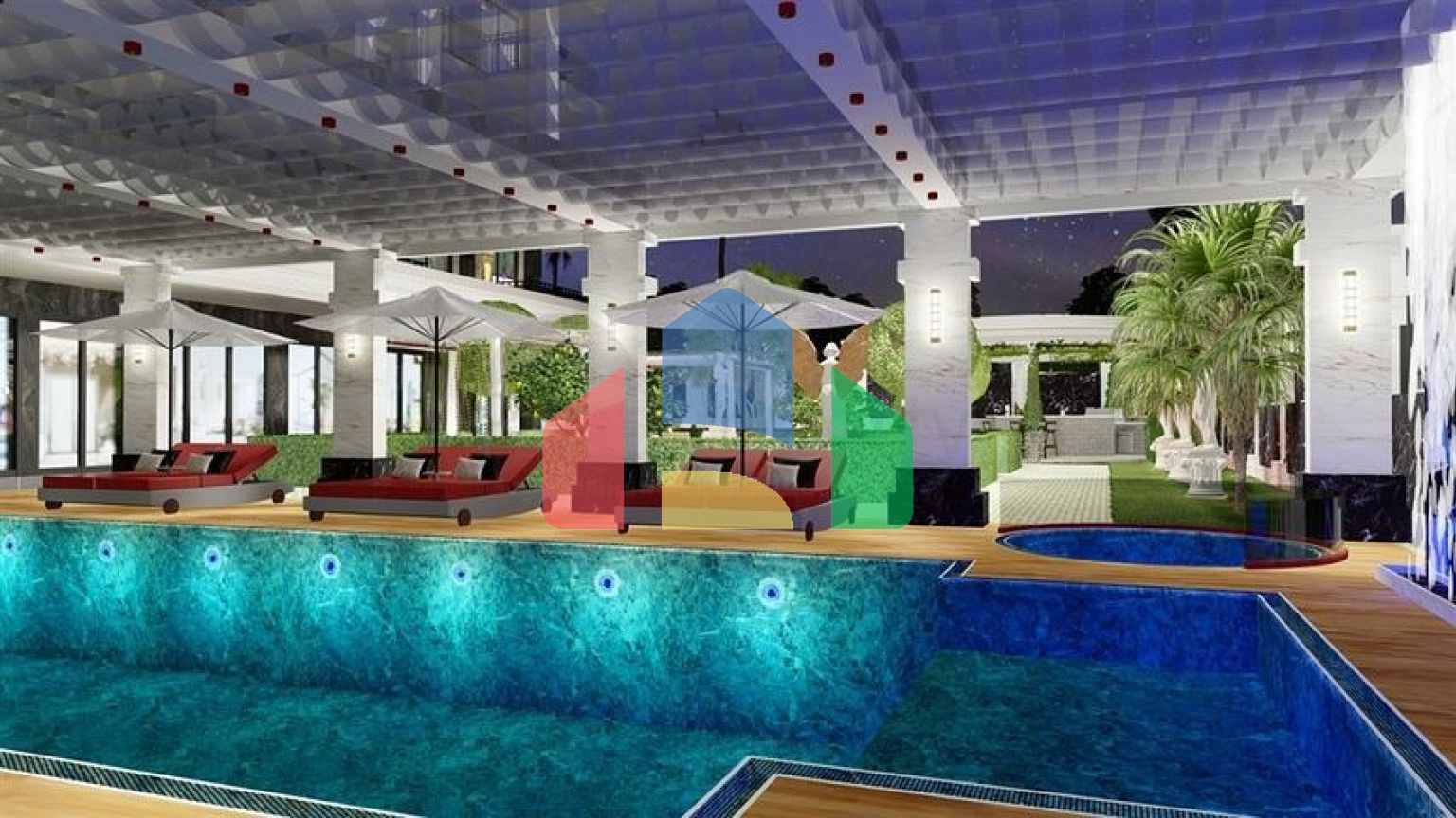 Елітний житловий комплекс поблизу моря на початковому етапі будівництва