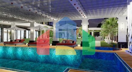 Елітний житловий комплекс поблизу моря на початковому етапі будівництва