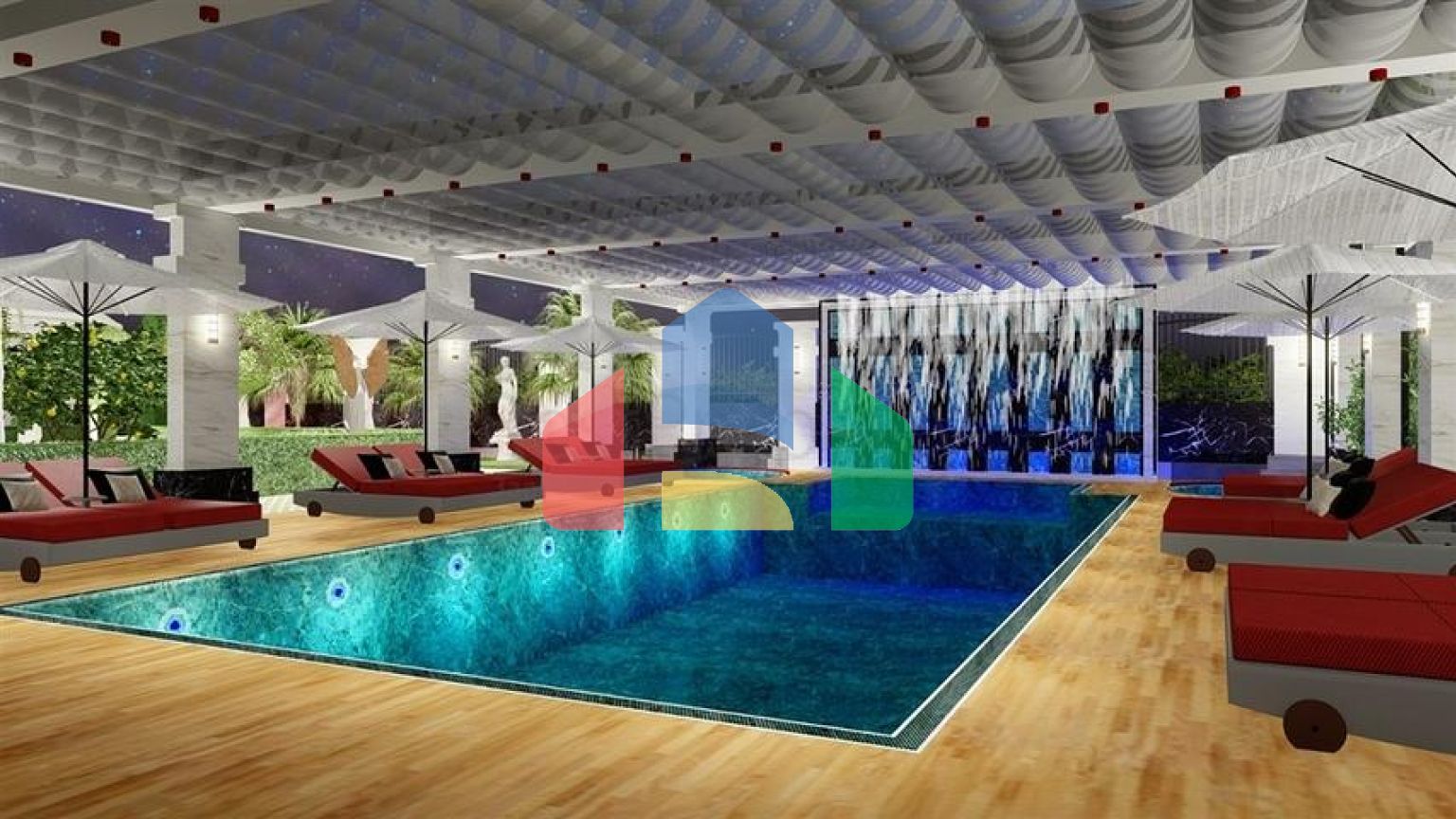 Елітний житловий комплекс поблизу моря на початковому етапі будівництва