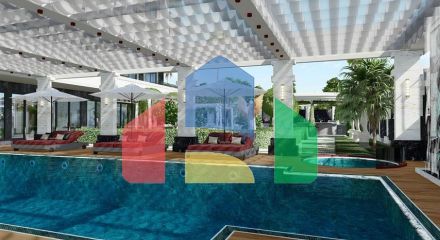 Елітний житловий комплекс поблизу моря на початковому етапі будівництва