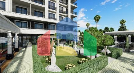 Елітний житловий комплекс поблизу моря на початковому етапі будівництва