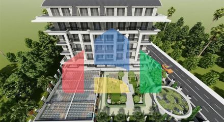 Елітний житловий комплекс поблизу моря на початковому етапі будівництва