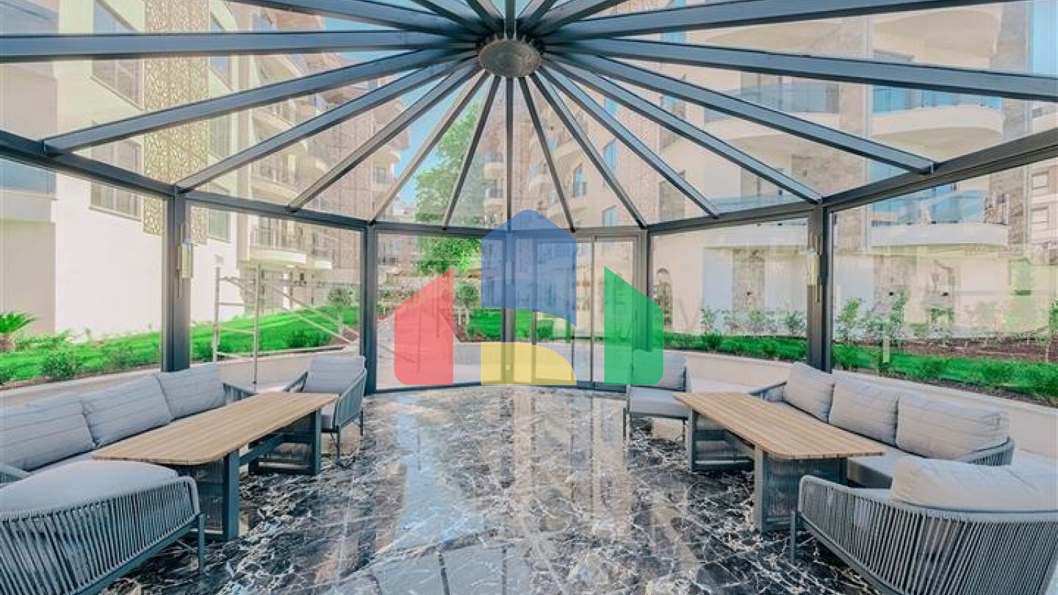 Квартира 1+1 в районе Оба