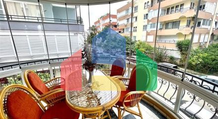 Затишна квартира 2 + 1 в районі Оба в 300 м від моря