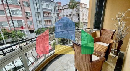 Затишна квартира 2 + 1 в районі Оба в 300 м від моря