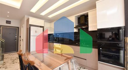 Меблированный пентхаус 2+1 в районе Оба