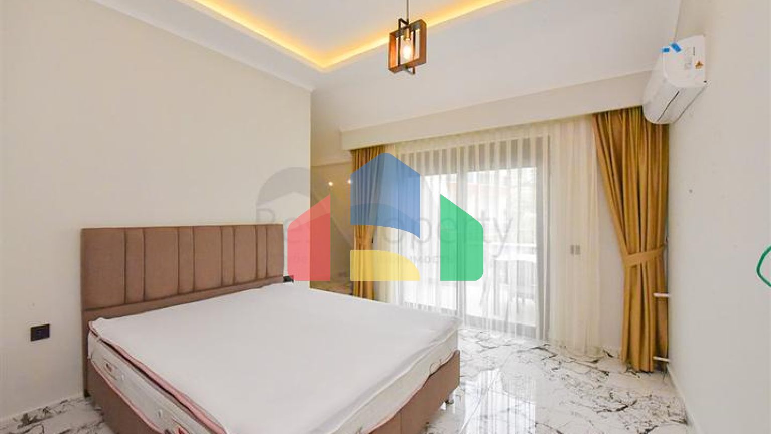 Меблированный пентхаус 2+1 в районе Оба