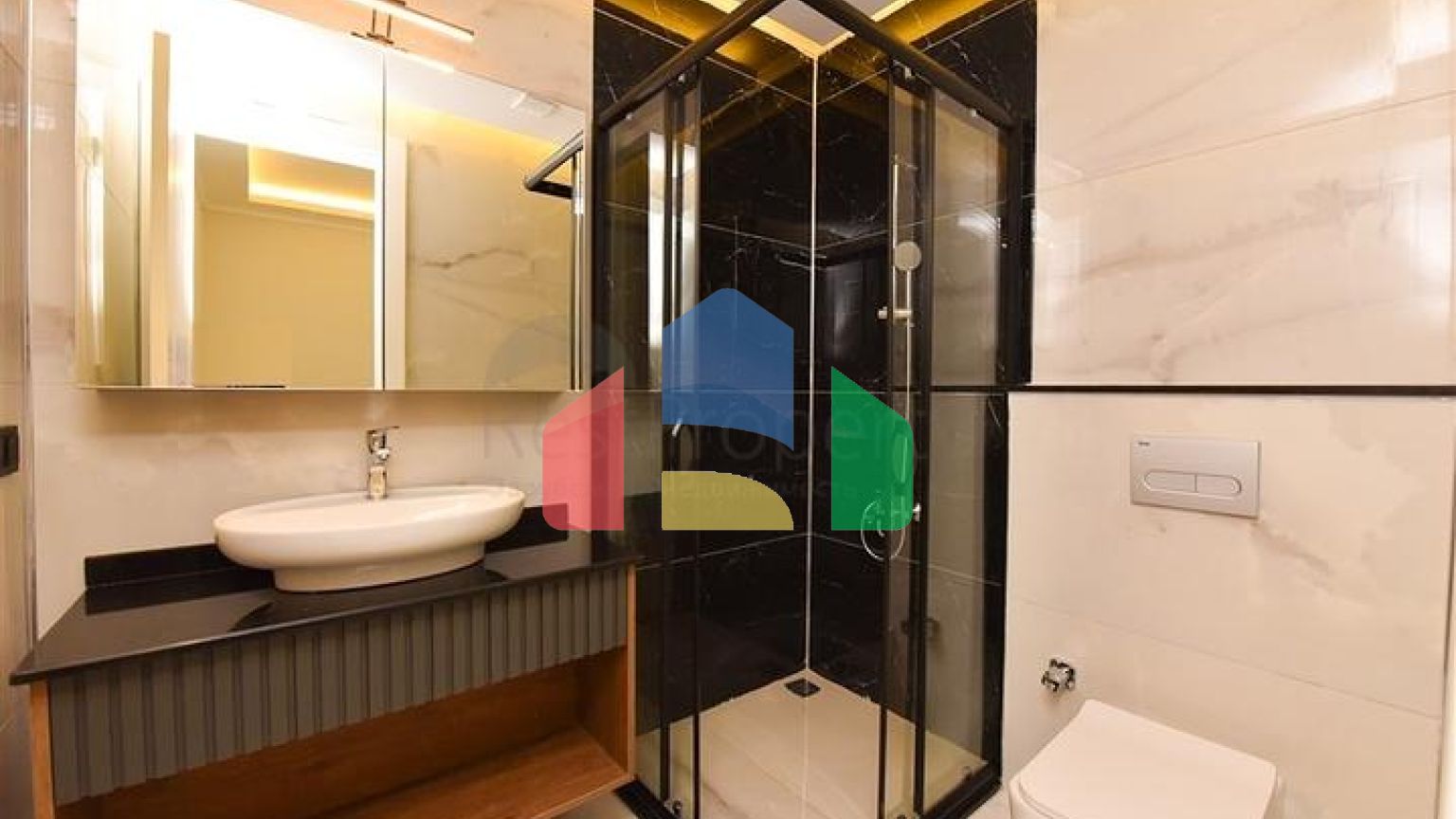 Меблированный пентхаус 2+1 в районе Оба