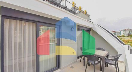 Меблированный пентхаус 2+1 в районе Оба