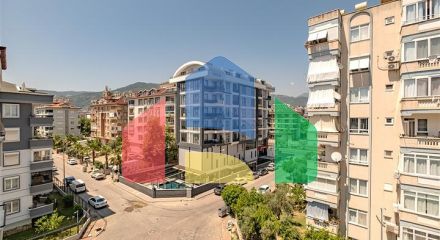 Просторий пентхаус 4 + 1 в затишному житловому комплексі в районі Оба-комфорт для всієї родини Просторий пентхаус 4 + 1 в затишному житловому комплексі в районі Оба-комфорт для всієї родини