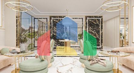 1+1 apartment in a premium class complex