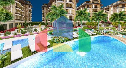 Квартира 1+1 в комплексе премиального класса