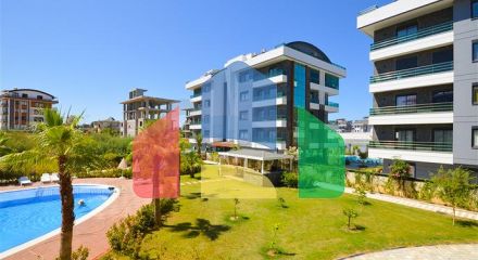 Furnished 1+1 apartment in Oba