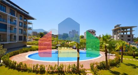 Furnished 1+1 apartment in Oba