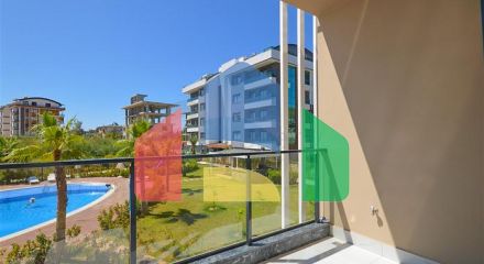 Furnished 1+1 apartment in Oba