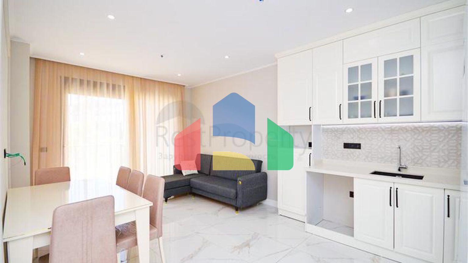 Меблированная квартира 1+1 в Оба