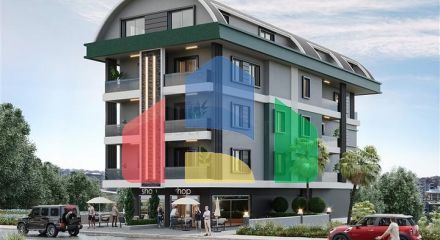 A complex of 11 apartments in the popular Oba area