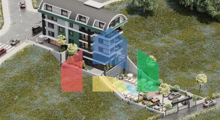 A complex of 11 apartments in the popular Oba area