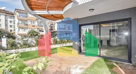 Квартира 1+1 с выходом в сад в районе Оба