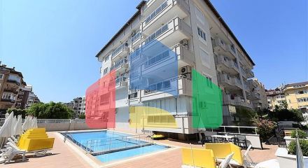 Two-bedroom apartment 150 meters from the sea