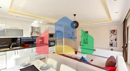 Two-bedroom apartment 150 meters from the sea