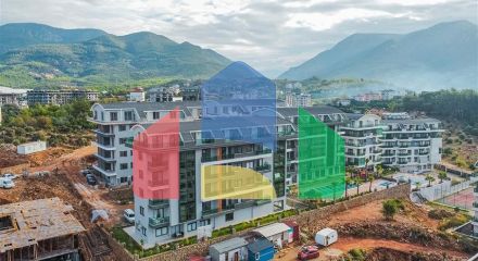 1+1 apartment in a new complex in Oba district