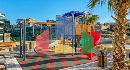 1+1 apartment in a new complex in Oba district