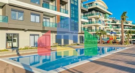 Квартира 1+1 в новом комплекса в районе Оба