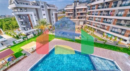 Простора квартира 1+1 в новому житловому комплексі в районі Оба Простора квартира 1+1 в новому житловому комплексі в районі Оба