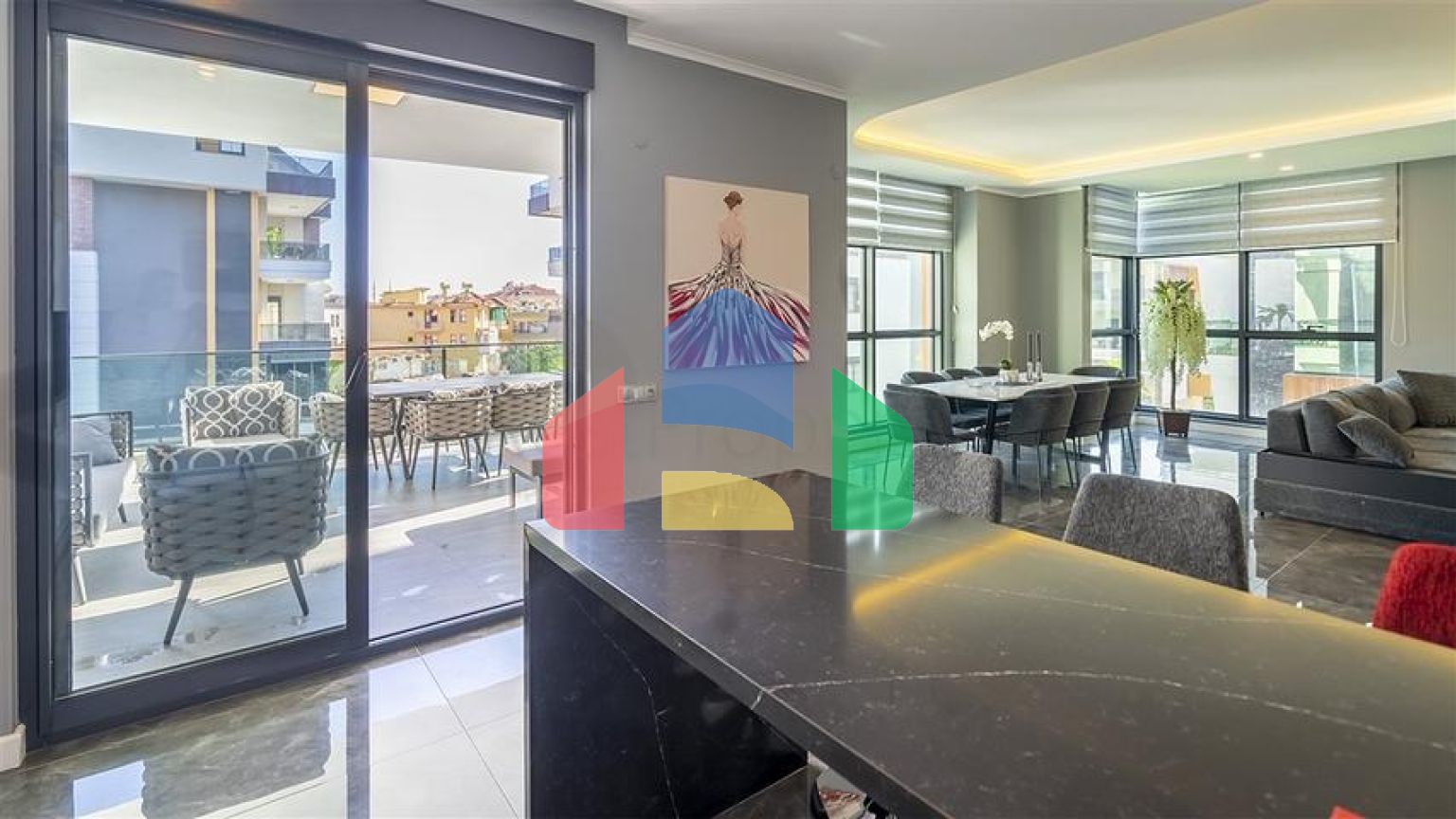 Меблированная квартира 4+1 в Обе