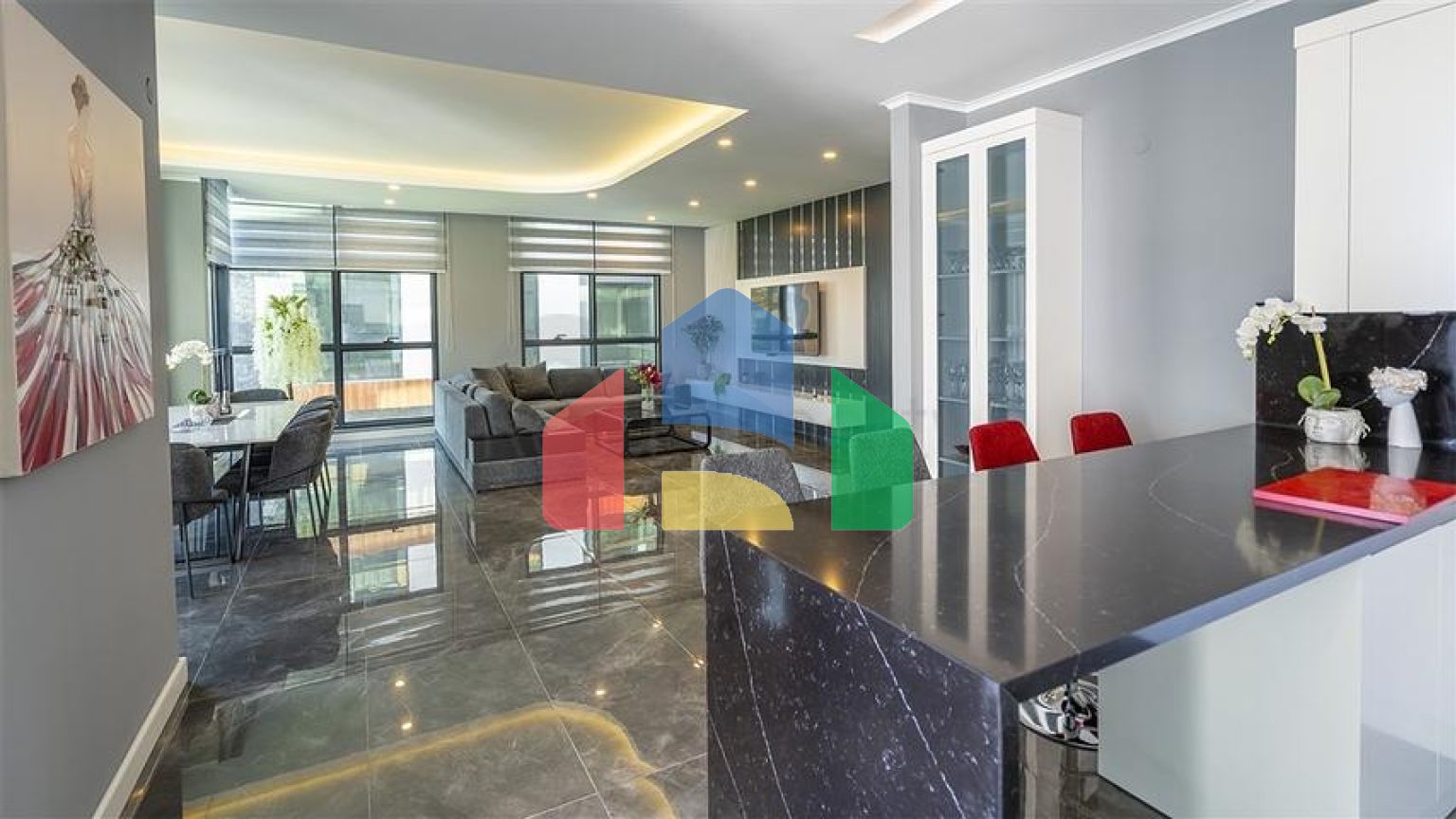 Меблированная квартира 4+1 в Обе