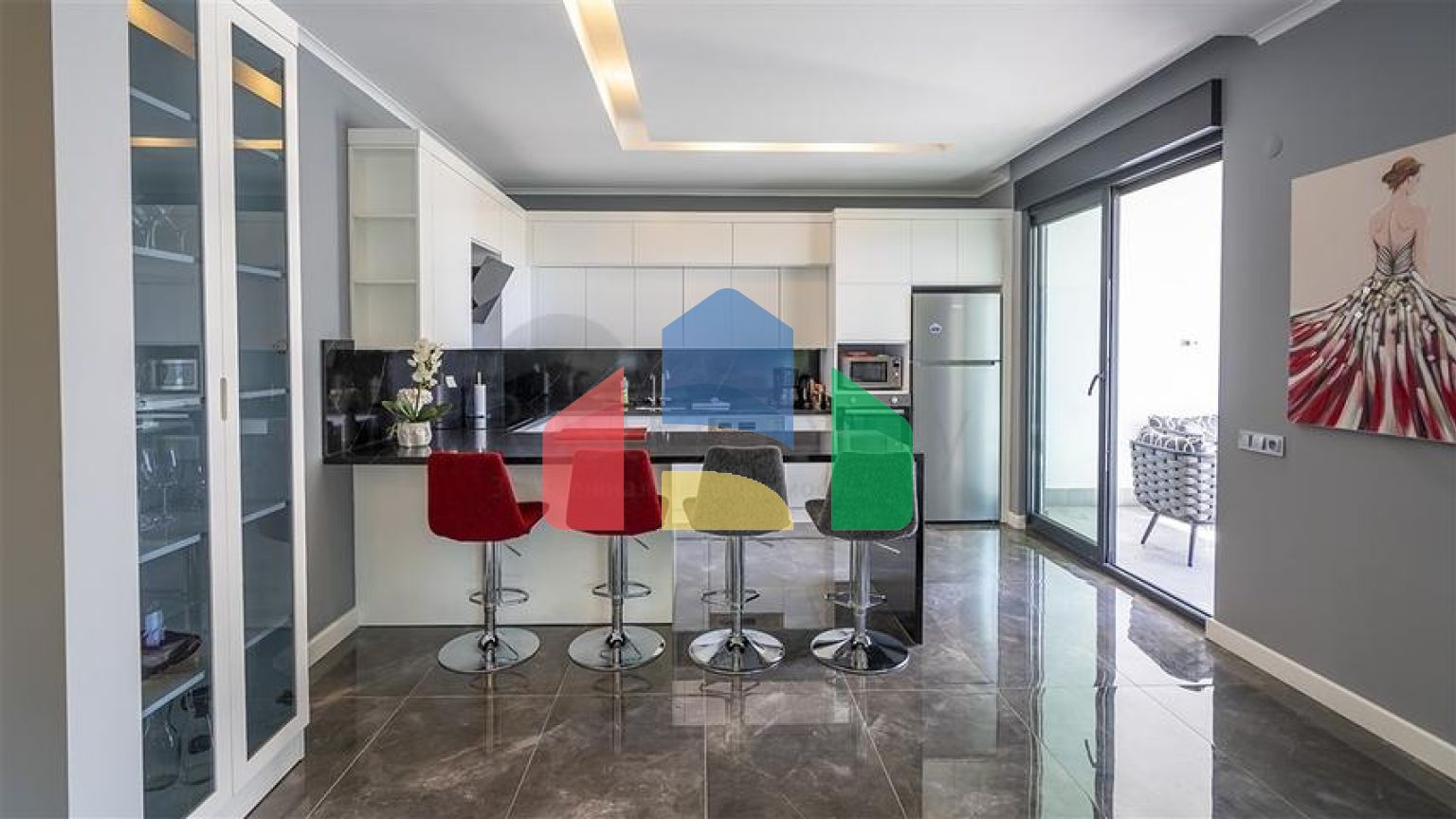 Меблированная квартира 4+1 в Обе